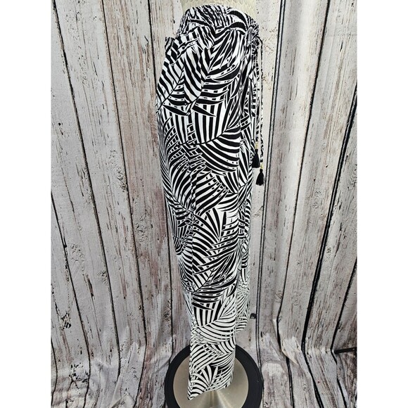 PLK XL Tommy Bahama Tropical Wide Leg Palazzo Pant Frond Song Beach Pants NEW - Picture 4 of 11